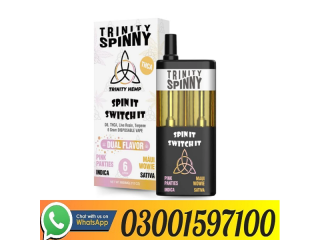 Original Trinity Hemp Spinny 6G Disposable Vape Price In Pakistan - 03001597100