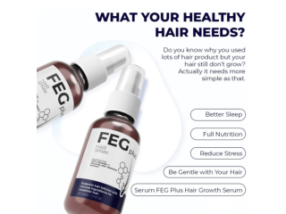 FEG Plus Hair Growth Spray price in Karachi | 03055997199