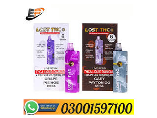 Lost THC THCA Liquid Diamond Disposable | 6g In Pakistan 03001597100