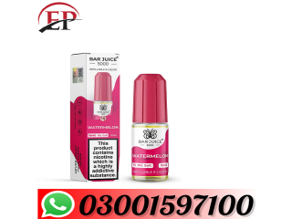 New E-Liquid by Bar Juice 5000 Salts 10ml Price In Peshawar = 03001597100