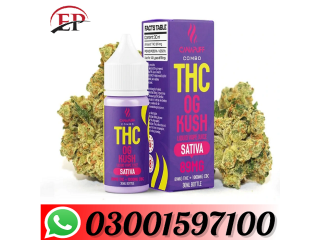 New THC Liquid 89mg THC/1000mg CBC-OG Kush-30ml In Sialkot = 03001597100