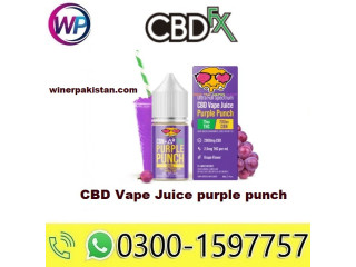 New CBDfx Delta-9 THC Vape Juice: Purple Punch (Indica) In Pakistan - 03001597757 {Order Now