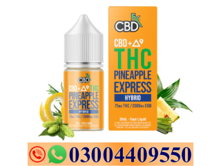 Pineapple Express CBDfx CBD + D9 THC Vape Liquid 30ml In Pakistan- 03004409550