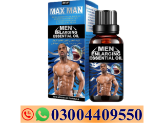 Max Man Penis Enlargement Essential Oil In Pakistan  03004409550
