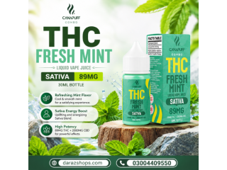 THC Liquid Fresh Mint 30ml In Pakistan- 03004409550