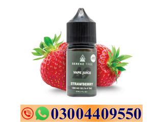 Serene Tree Delta-9 THC Strawberry Vape Juice 1200mg In Pakistan- 03004409550