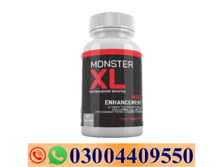 Monster Xl Testosterone Booster Male Enhancement 60 Capsules In Pakistan- 03004409550