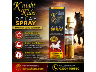 Knight Rider Delay Spray Maximum Long Duration 15 ML In Pakistan- 03004409550