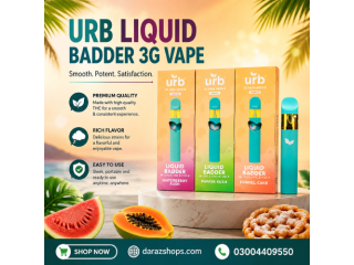 URB THC Vape Disposable In Pakistan - 03004409550