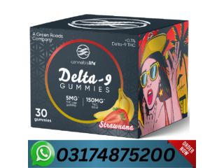 Cannabis Life – Strawnana Delta-9 Gummies Price In Pakistan- 03174875200