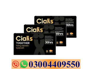 Cialis Together 10mg Tablets - Tadalafil - 8 Tablets In Pakistan- 03004409550-