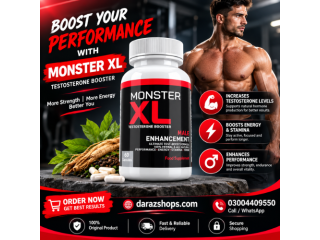 Monster Xl Testosterone Booster Male Enhancement 60 Capsules In Taxila 03004409550