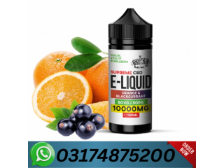 CBD E-Liquid 10000MG Orange & Blackcurrant Price In Pakistan-03174875200