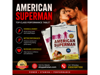 American Superman 100mg 4’s In Pakistan- 03001597100-