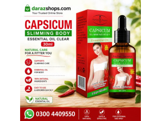 Capsicum Slimming Body Essential Oil Clear 30ml In Chaman 03004409550