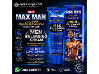 Maxman Cream New Advanced Formula 50g In Sangla Hill 03004409550–
