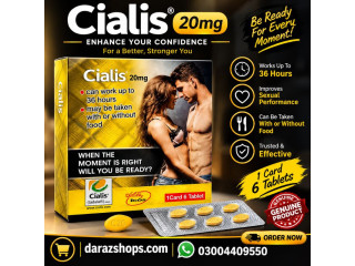 Cialis Tadalafil 6’s Tablets In Arif Wala 03004409550–
