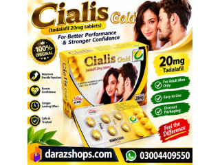 Cialis Gold Tablet 20mg In Lahore 03004409550–